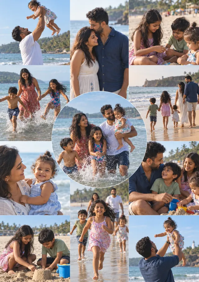 Make room for everyone. — example collage
