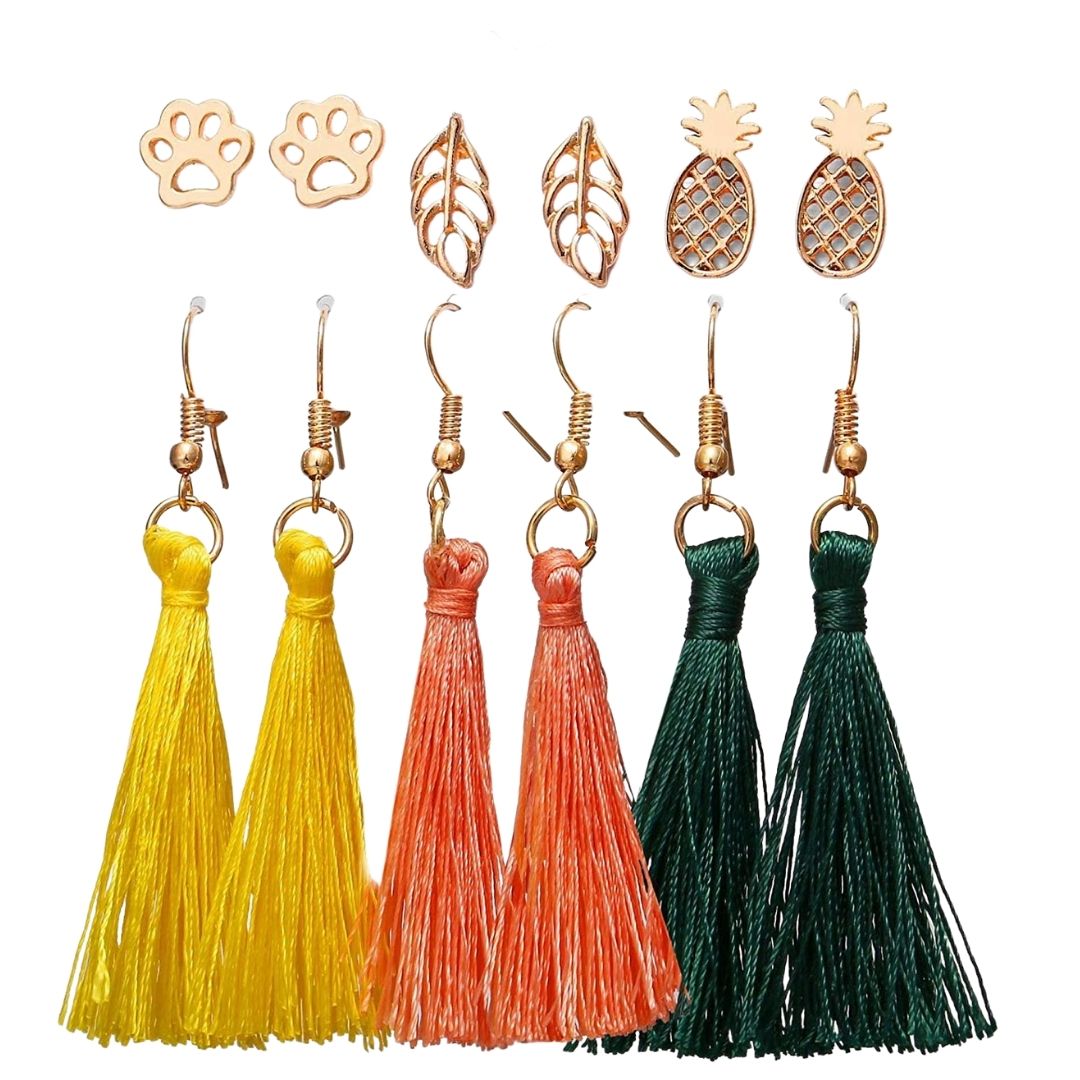 hanging earrings