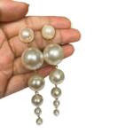 pearl drop earrings pearl drop earrings