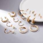 earrings with western dress