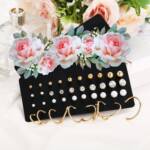 Versatile 20 Pair Earrings Set