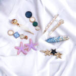Korean starfish hair clips set Korean starfish hair clips set