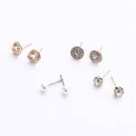 assorted 12 pair stud earrings set assorted 12 pair stud earrings set