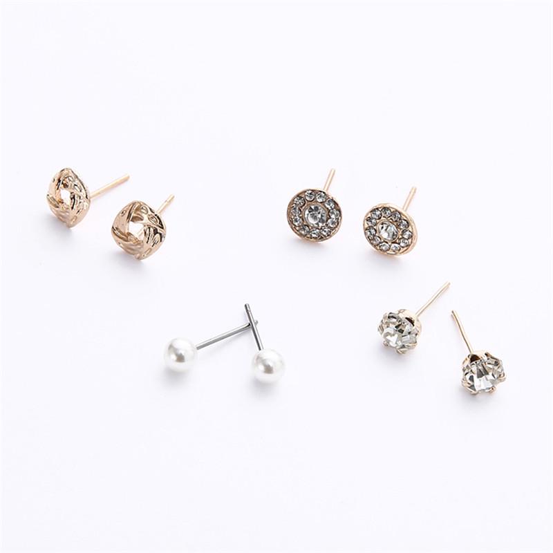 assorted 12 pair stud earrings set
