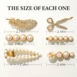 Pearl Mixed Hair Clips Set Pearl Mixed Hair Clips Set