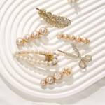 Pearl Mixed Hair Clips Set Pearl Mixed Hair Clips Set