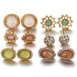 Pastel Stud Earrings Set Pastel Stud Earrings Set