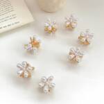 Pearl Flower Hair Clips Pearl Flower Hair Clips