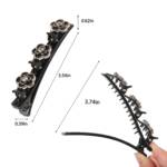 Pearl hair clip set with unique designs Pearl hair clip set with unique designs