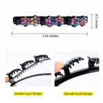 Crystal flower hair clip set Crystal flower hair clip set