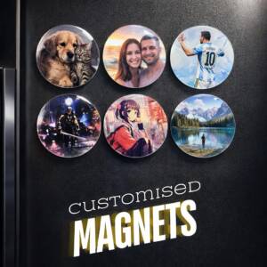 Customized fridge magnets