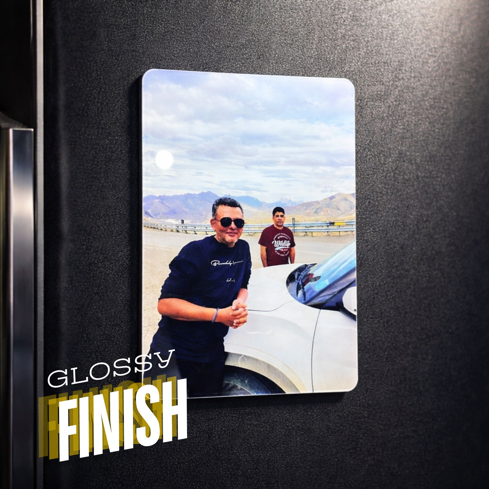 Stunning personalised fridge magnets in Large size (Set of 3, 5 or 10) - Image 3