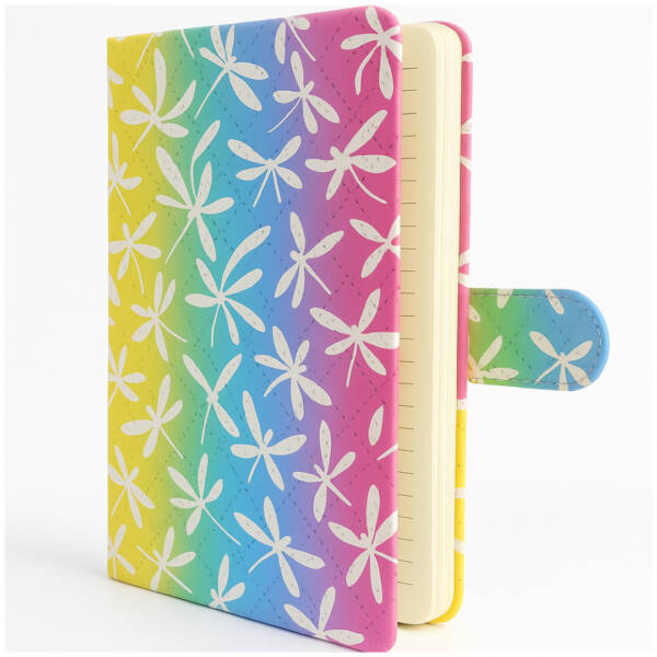 Rainbow Dragonfly Pattern