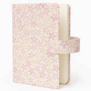 Tresneria Decorative Hardcover Notebook with Dragonfly Pattern | Flower Pattern