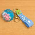 crystal keychain Sunshine with Pastel Bubble Charm & Multicolor Strap | Cute Bag Hanging Key Ring for Girls, Kids & Teens for School Bag, Backpack & House Keys (Boys & Girls)