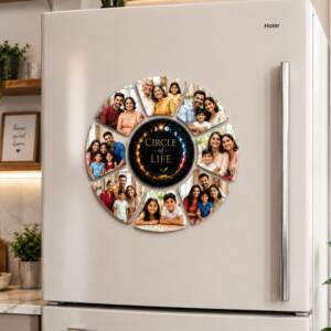 Personalized Photo Collage Fridge Magnet