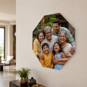 Personalised Acrylic Photo Frame – Custom Sizes & Shapes