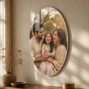 Personalised Acrylic Photo Frame – Custom Sizes & Shapes