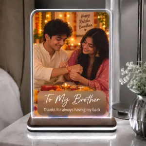 Personalised Brother LED Photo Frame