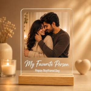 Personalised Boyfriend Acrylic Photo Frame