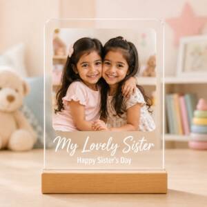 Personalised Sister Acrylic Photo Frame