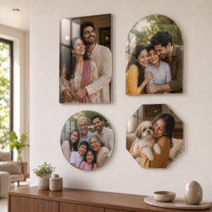 Personalised Acrylic Photo Frame – Custom Sizes & Shapes